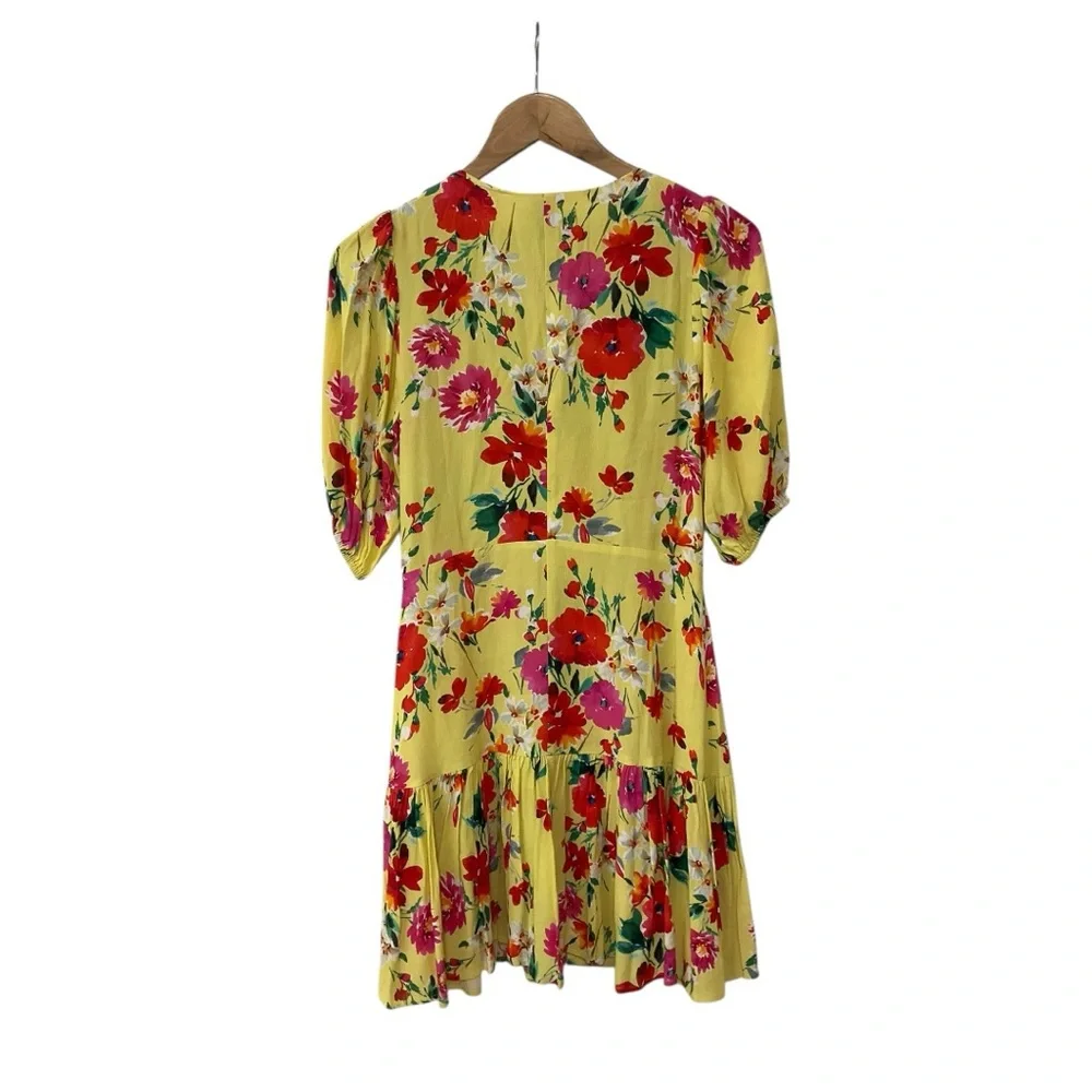 NWT Yumi Kim Golden Hour Dress Floral Sunnyside Yellow SM